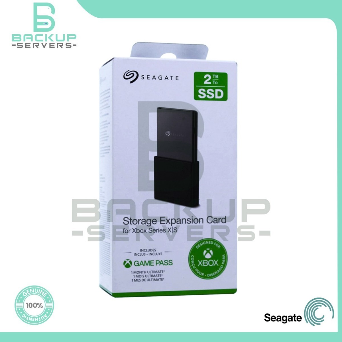 NEW STJR2000400 Seagate 2TB Storage Expansion Card for Xbox Series
