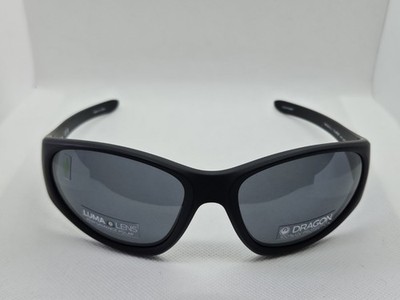 DRAGON The Box 2 LL Sunglasses 002 Matte Black Gray Polarized Lumalens 63-18-130