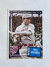 2023 Topps Archives - 1957 Hit Stars Insert - Tris Speaker #57HS-3 Red Sox