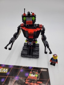 Vintage LEGO Space: Recon Robot (6889) Nearly Complete w/ Instructions 1994