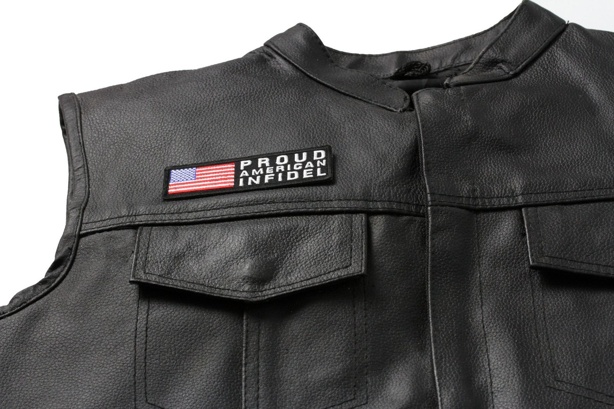Proud American Infidel Patch- 4x1.2 inch - P5090 | eBay