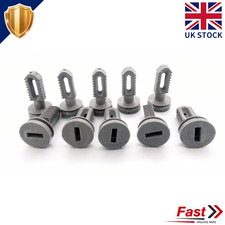 FIT TESLA TURN PLUG LOCK BOOT LINING, BATTERY COVER & SHIELD CLIP x10
