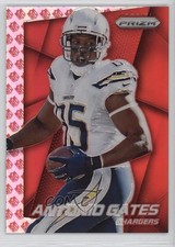 2014 Panini Prizm NFL Shield Logo Prizm 19/75 Antonio Gates #79 HOF Shield d4v