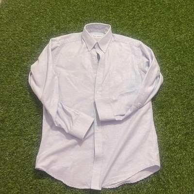 Tom Sawyer Light Blue Boys Dress Shirt  Size Youth 18