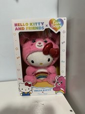 Hello Kitty and Friends x Care Bears Hello Kitty Cheer Bear 10" Plush Brand NEW