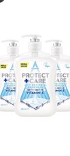 Ast Nish Pr Tect C Re - Anti-bacterial Hand Wash - Vitamin E 600mL Pack of 3 4.39 per litre