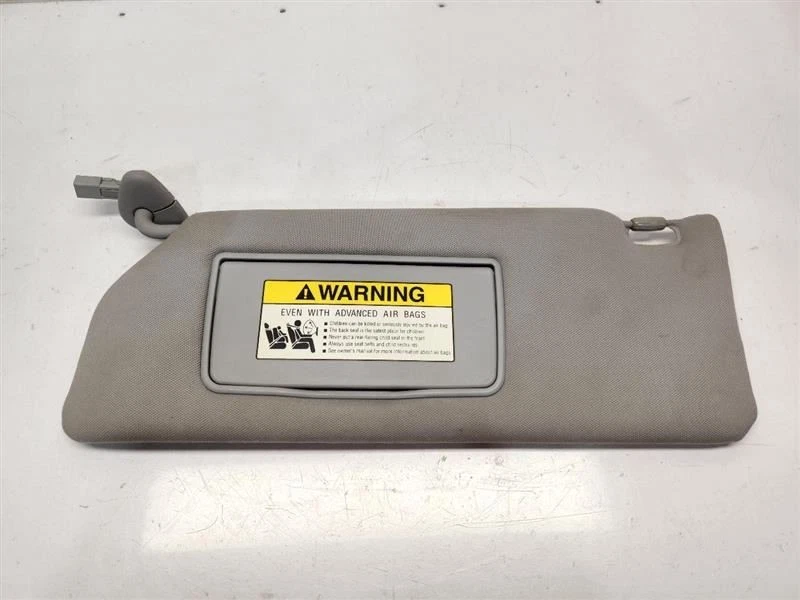 2007-14 Honda Ridgeline Drivers Left Sun Visor *Gray Cloth* DIRTY - Image 2 of 4