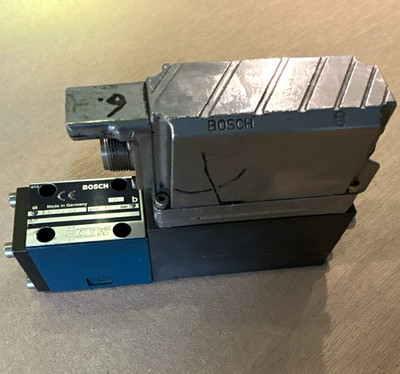 Bosch Magnetventil Hydraulikventil mit Magnetspule blau/grau 1 Einheit