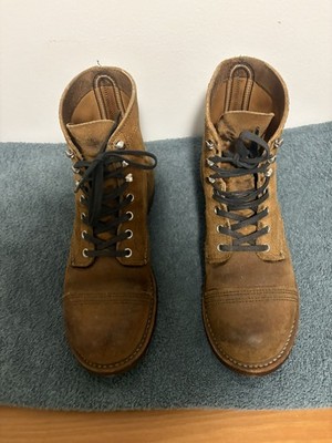 靴 Red Wing Iron Ranger 8113 Hawthorne Mule Red Wing Iron Ranger Boots 8113 Hawthorne Muleskinner Roughout