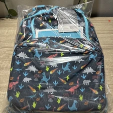 Bentgo Kids' 2-in-1 Backpack & Insulated Lunch Bag - Dino 16.5” Read 