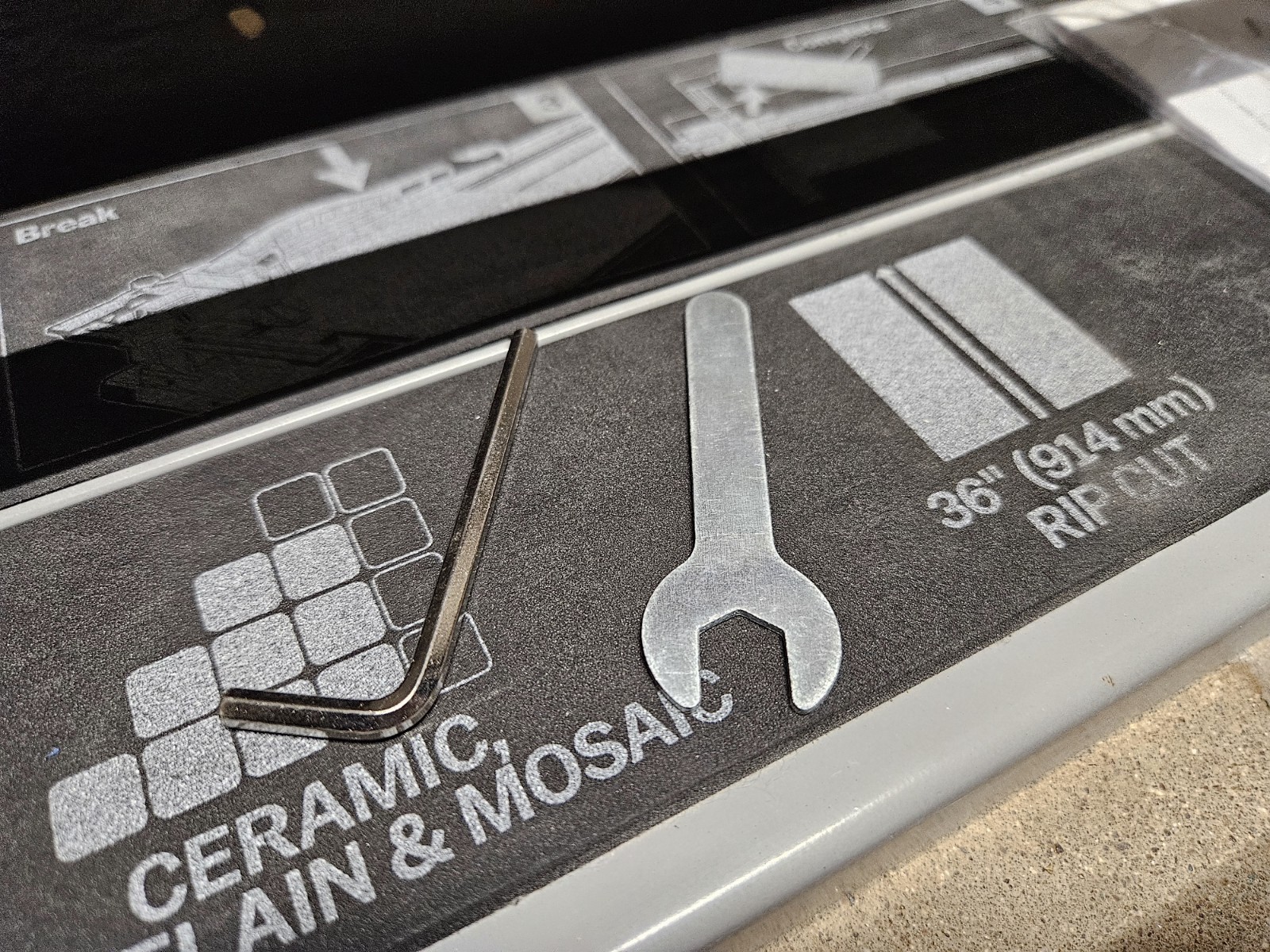 Cutter Tile Marshalltown 36 Inch DESIGNED FOR CERAMIC,PORCELAIN, GLASS & MOSAIC