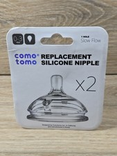 ComoTomo Silicone Replacement Nipple 2-Pack: ...
