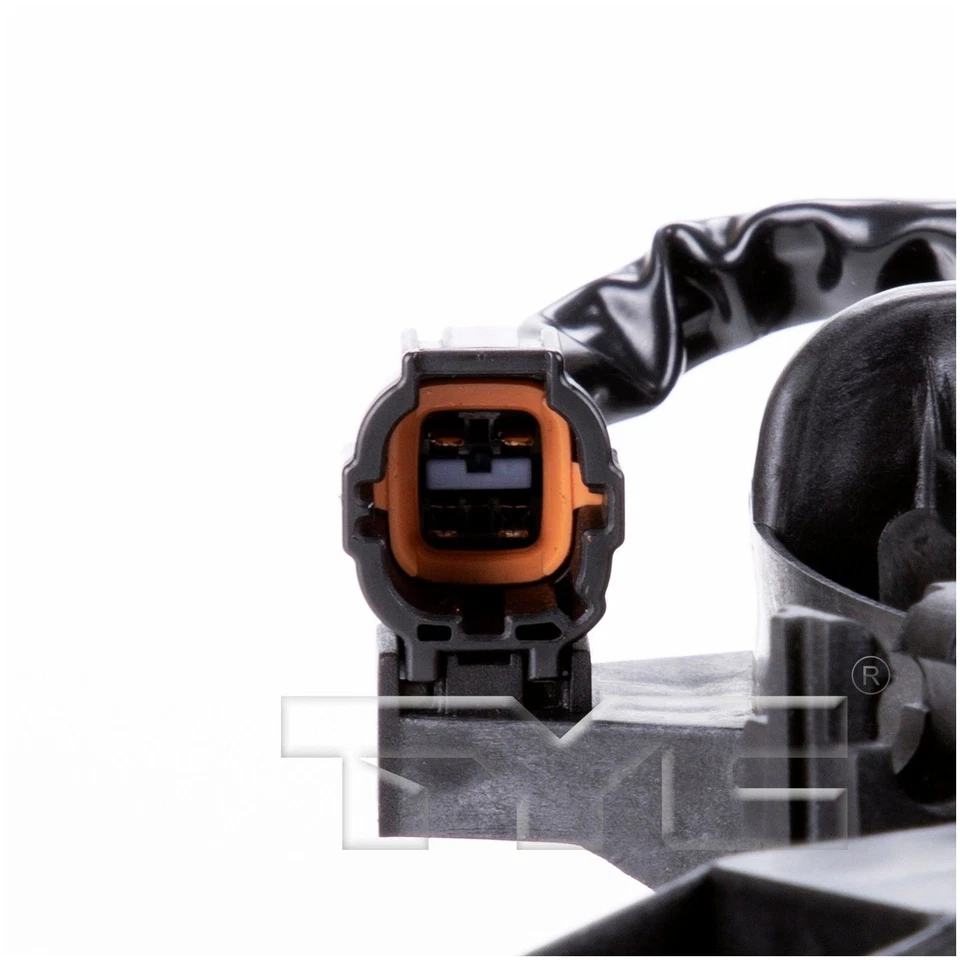 Conjunto de ventilador condensador aire acondicionado TYC 610630 para 01-04 Nissan Frontier Xterra Foto 3 de 4