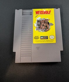 NES Nintendo Werewolf The Last Warrior CIB Collectors Quality Very Nice 