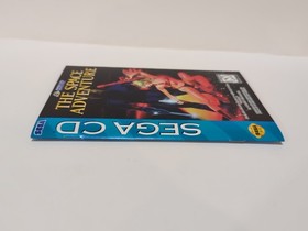 The Space Adventure (Sega CD, 1995) Authentic, complete, tested, w/ registration