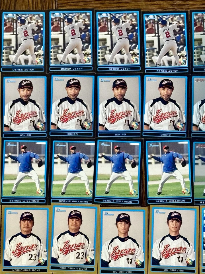 2009 Bowman + Chrome World Baseball Classic (75 + Lot) JETER - ICHRO - DARVISH - Image 3 of 4