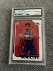 Shai Gilgeous-Alexander Signed 2018 Panini Hoops Rookie Auto PSA DNA Authentic