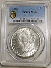 1888 Morgan Silver Dollar PCGS MS 64