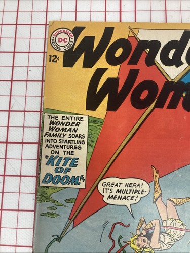 Wonder Woman# 138 1963 Kite Of Doom condizioni FN. - Foto 3 di 7
