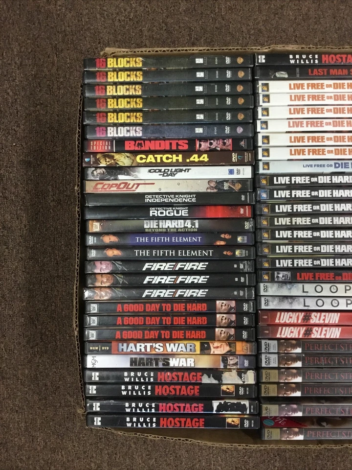 BRUCE WILLIS Movies - You Pick DVD Lot - ($1.79) Each Combine S&H - ACTION WAR Foto 2 de 4