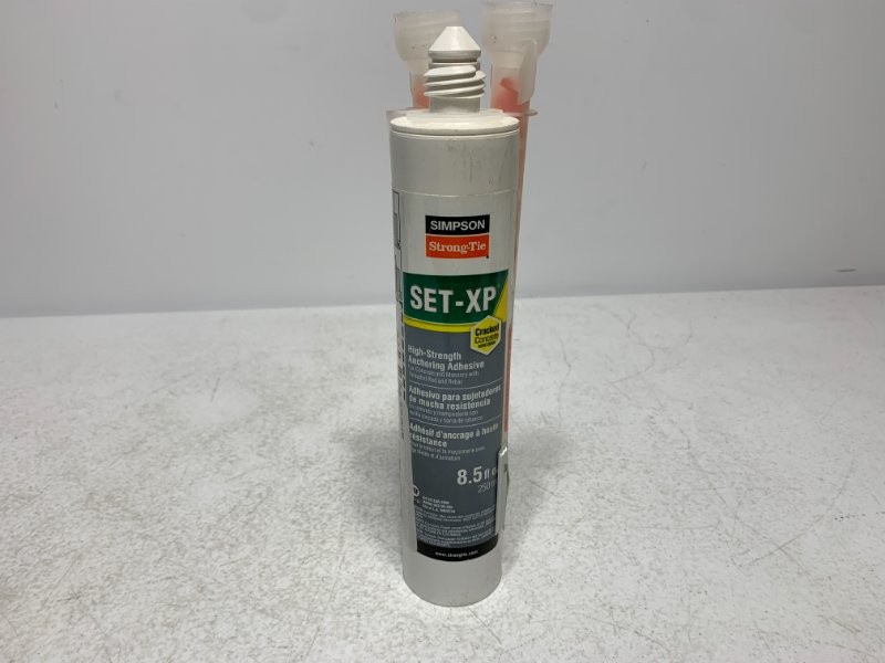 Strong Tie SET-XP-10-G Epoxy Anchoring Adhesive 8.5 oz Cartridge