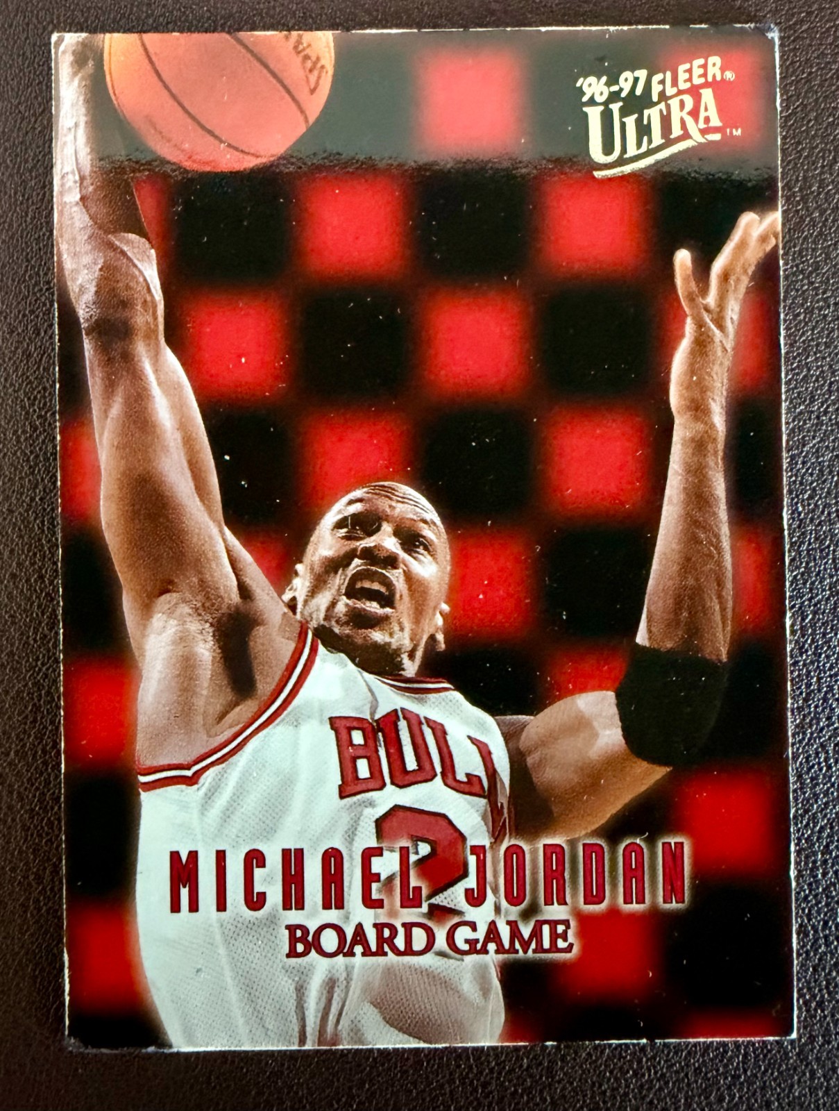 1996-97 Fleer Ultra - Board Game Michael Jordan #7 Bulls SP
