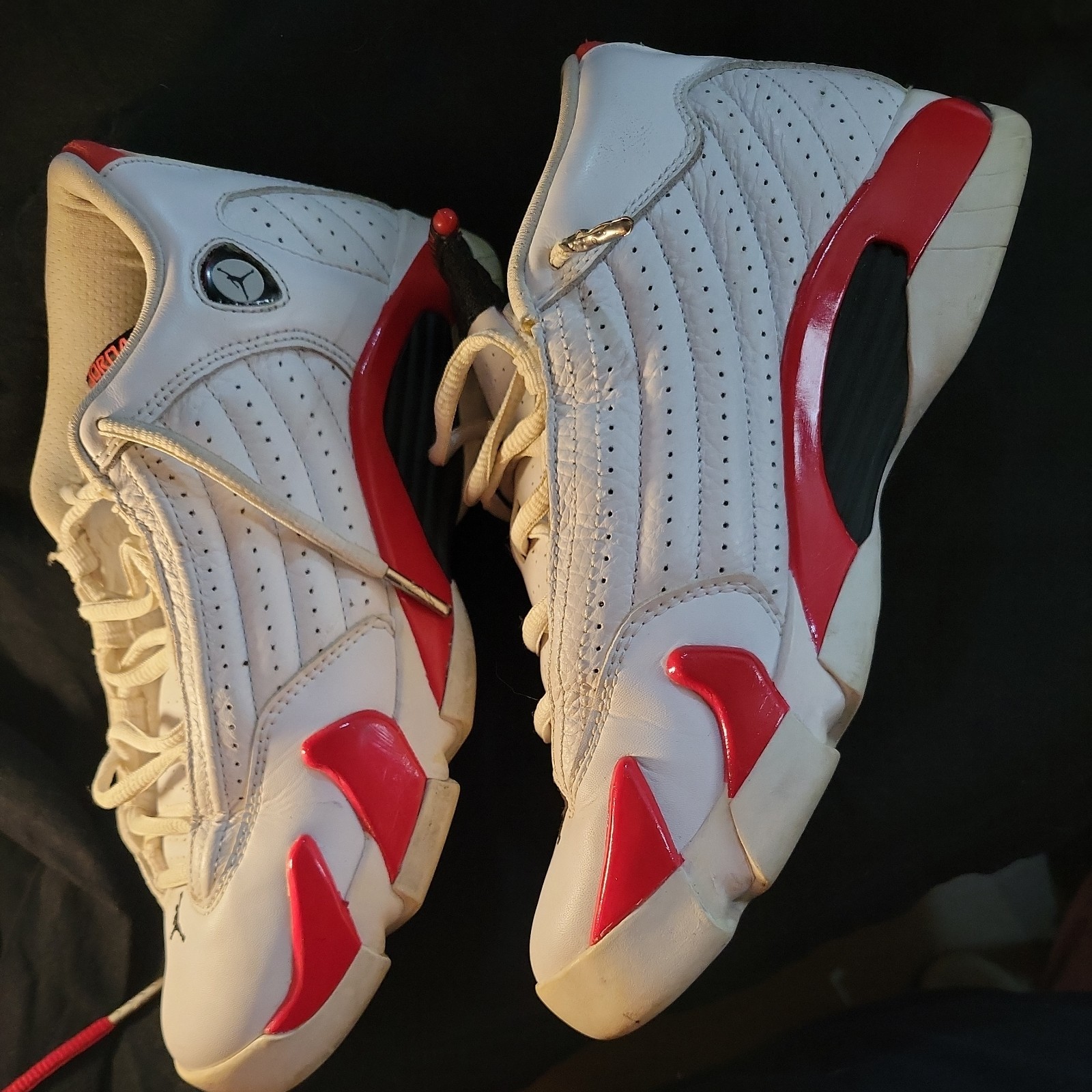  Nike Air Jordan 14 XIV Retro GS Candy Cane ~ Youth Size 7Y thumbnail 3