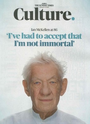 Sunday Times Culture Magazine: Ian McKellen, Wunmi Mosaku, P. McCartney, 15.2.26