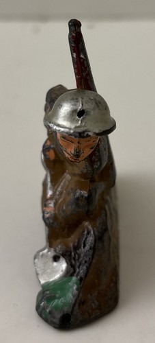 1935-41 MANOIL US Army Lead Soldier Digging Trench M 90 Dimestore ORIGINAL - Bild 4 von 6