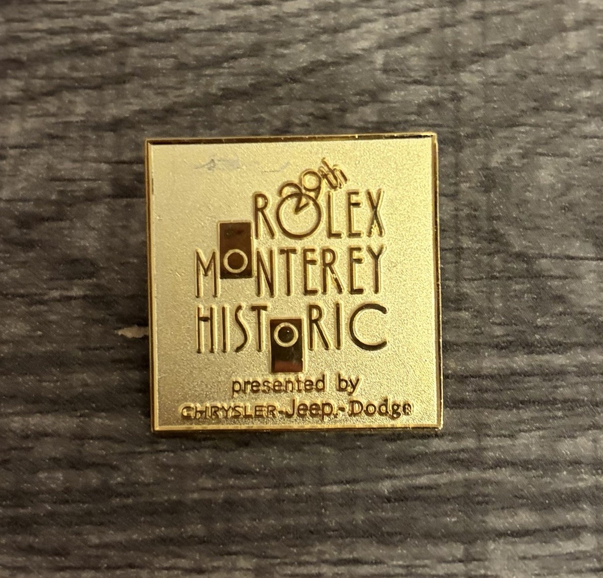 Vtg 29th Rolex Monterey Historic Chrysler/Jeep/Dodge Lapel Pin | eBay