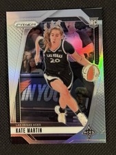 2024 Panini Prizm WNBA - Kate Martin #126 Silver Prizm (RC) Qty(2)
