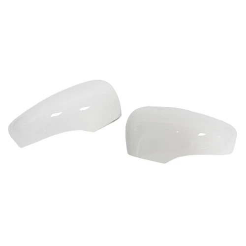 For Renault Clio MK4 2012-2019 White Rearview Side Door Mirror Cover Cap Trim - Picture 4 of 8