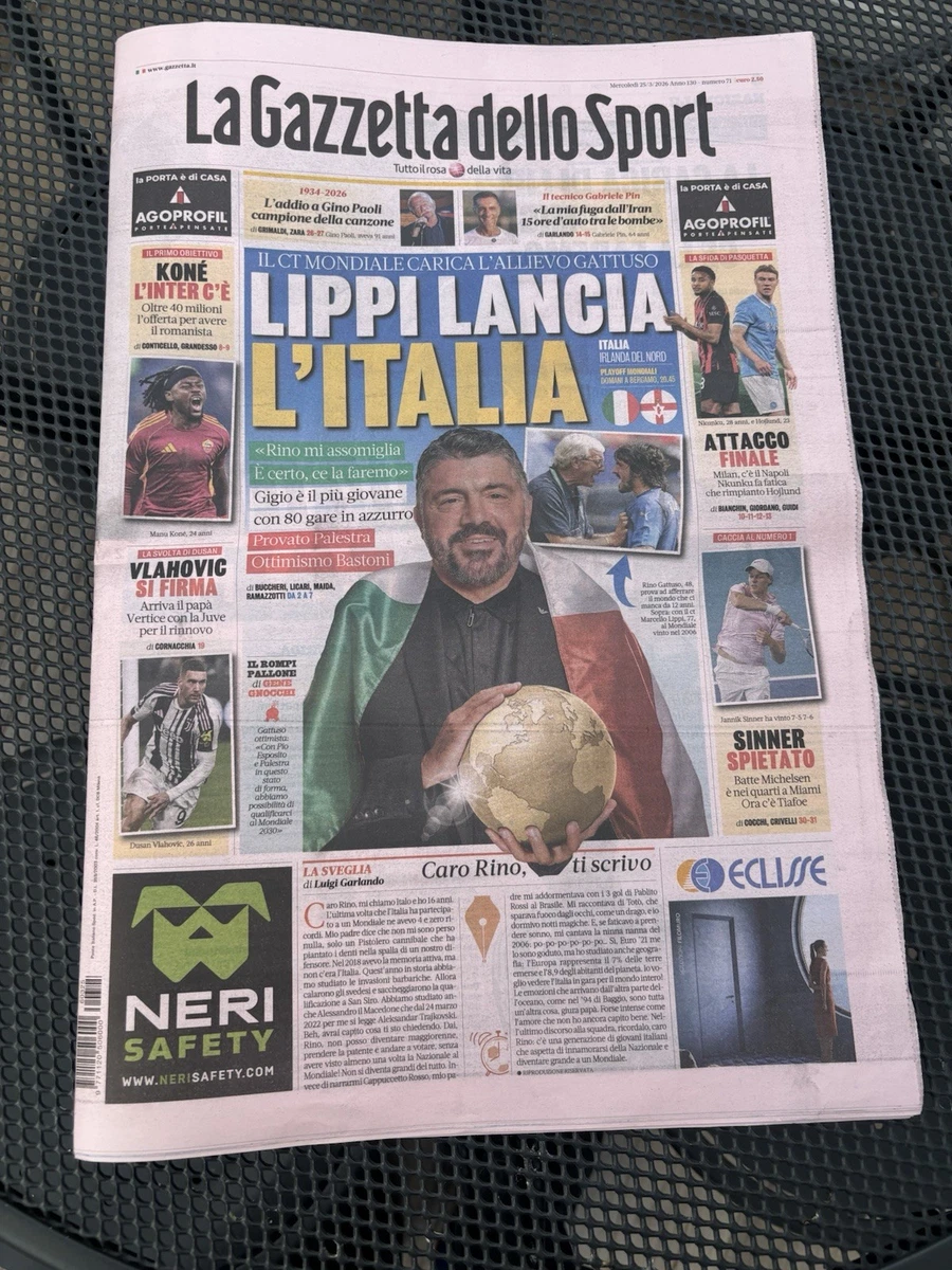 La Gazzetta Dello Sport 09 Settembre 2025