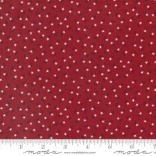 American Gatherings II 49249 12 Heart Red Moda Primitive Gatherings