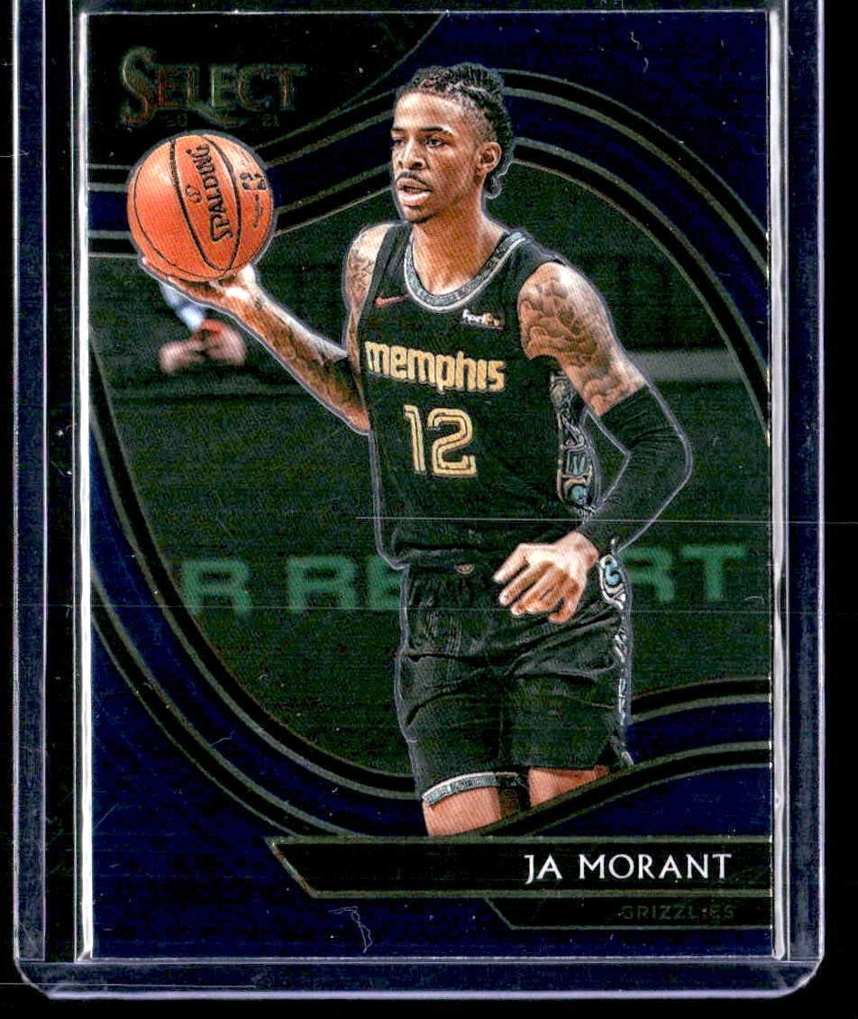 2020-21 Panini Select Ja Morant #255 Memphis Grizzlies
