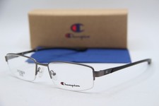NEW CHAMPION CU 4008 C02 GRAY BLACK AUTHENTIC FRAMES EYEGLASSES 57-19