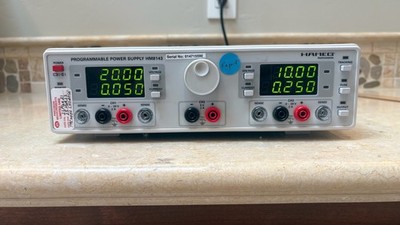 Hameg HM8143 Programmable 3-Channel Arbitrary Power Supply & Electronic Load
