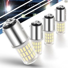 12 Volt Brake Lights 6000K Bright White LED Color: 6000k whiteSize: 1157 4pcs