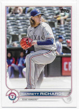 2022 Topps Update #US198 Garrett Richards - Texas Rangers