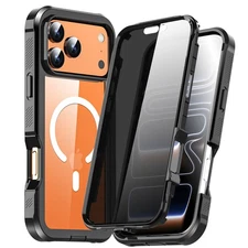 MagSafe Case For iPhone 17 Pro Max Magnetic Shockproof Glass Screen Protector
