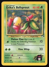 Erika's Bellsprout (75) Unlimited Common Gym Heroes 075/132 LP Atsuko Nishida