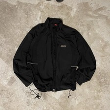 Vintage 28 Windbreaker Trackjacket Sportjacke Gold Schwarz L