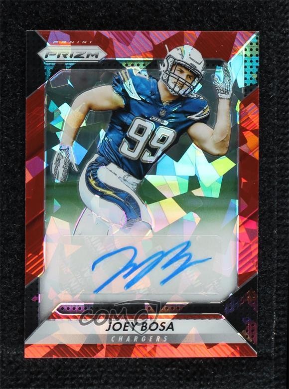2016 Panini Prizm Rookie Red Crystals 57/75 Joey Bosa #RA-JBA Auto RC ru4