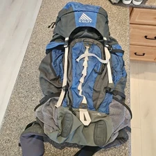 Kelty Coyote 4750 Backpack 78L BLUE Internal Frame Hiking Camping Back Pack EUC