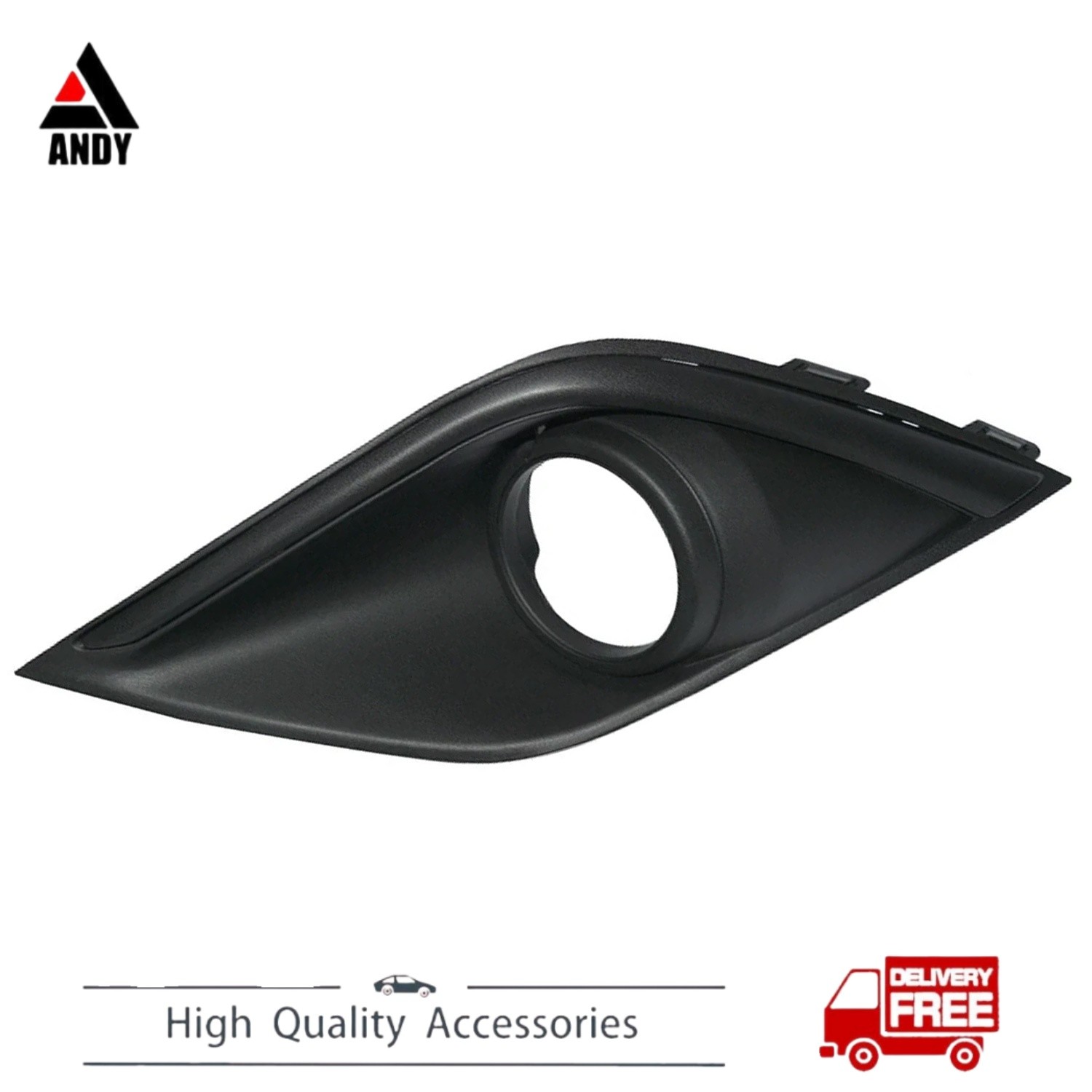 Left Driver Fog Light Lamp Cover Bezel Trim For Mitsubishi Outlander 2019-2020