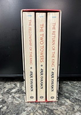 Vintage Set Authorized Edition Lord Of Rings Return King Two Towers Fellowship