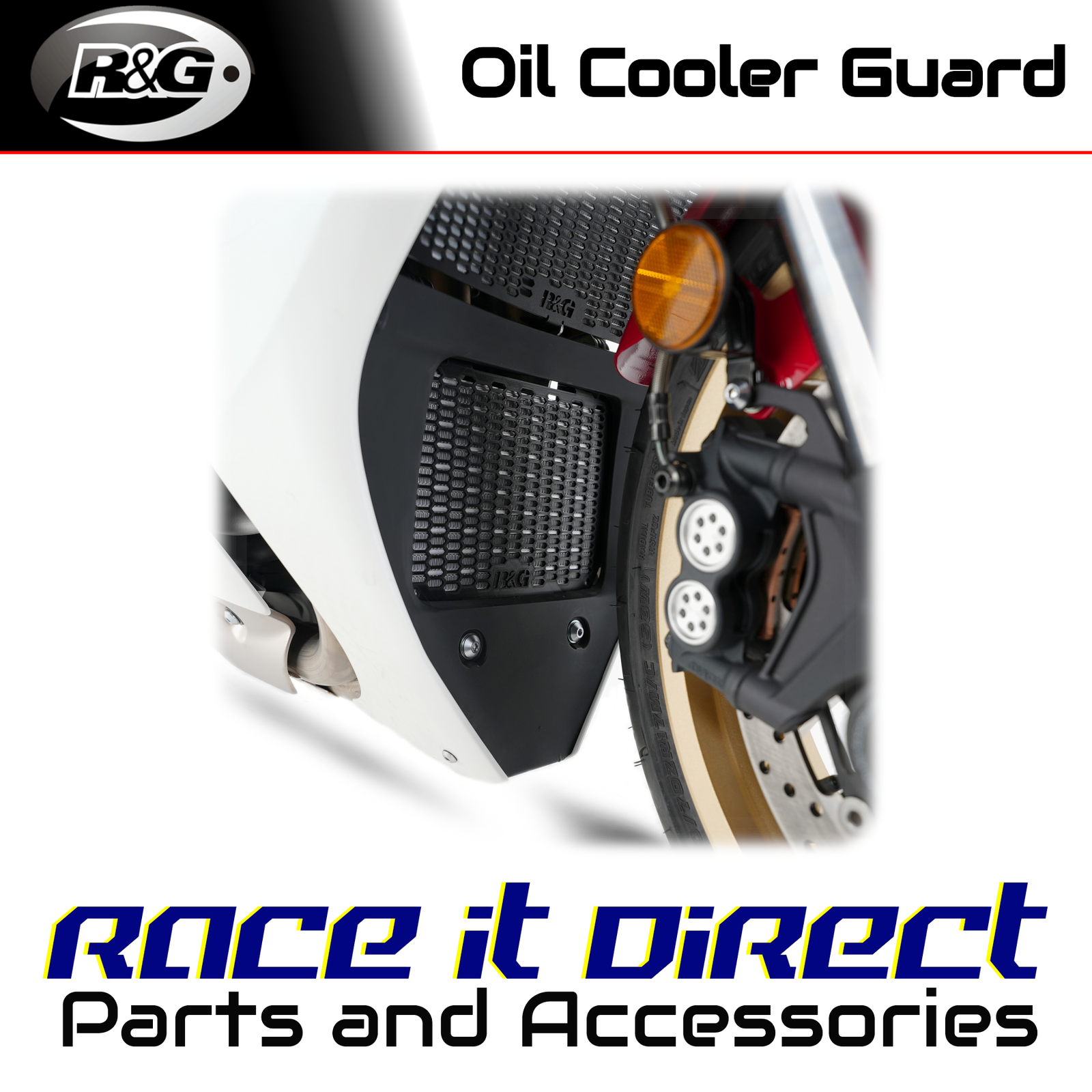 R&G - OCG0057PROBK - Oil Cooler Guards (Pro)