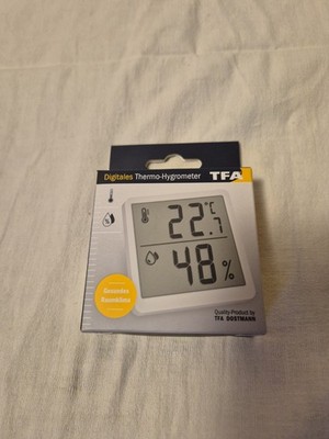 TFA Digital Thermo-Hygrometer Temperatur Luftfeuchtigkeit Raumklima