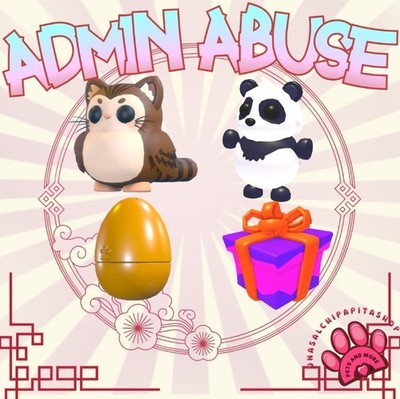 Giant Panda parrowl Admin Abuse Egg Adopt Your Event Pets FAST DELIVERY!