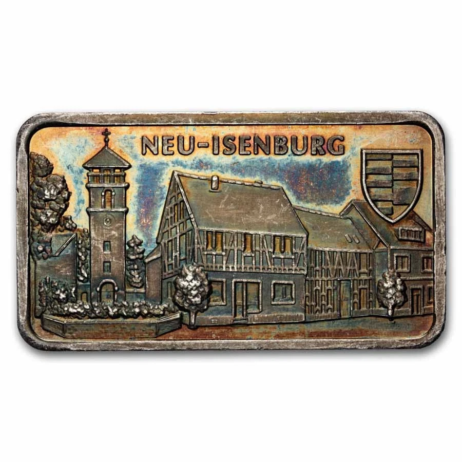 Heraeus Silver Bullion Bars & Rounds 1 oz Precious Metal Content
